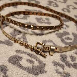 Torrid Gold Studded Women's Belt Size 22